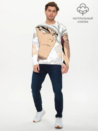 Мужской лонгслив базовый / Bleach Anime Abarai Renji