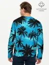 Мужской лонгслив базовый / Пальмы в Горизонте