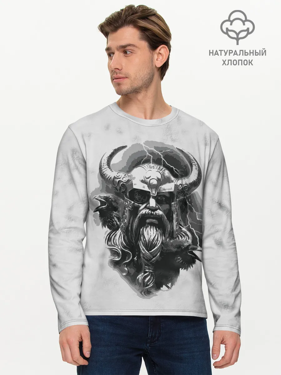 Мужской лонгслив базовый / Экспансия Викинга