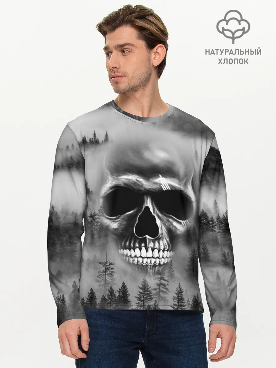 Мужской лонгслив базовый / Лесной Дух
