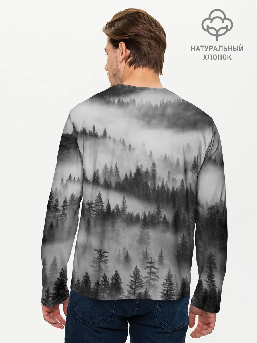Мужской лонгслив базовый / Лесной Дух