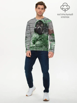 Мужской лонгслив базовый / Сталкер | Метро