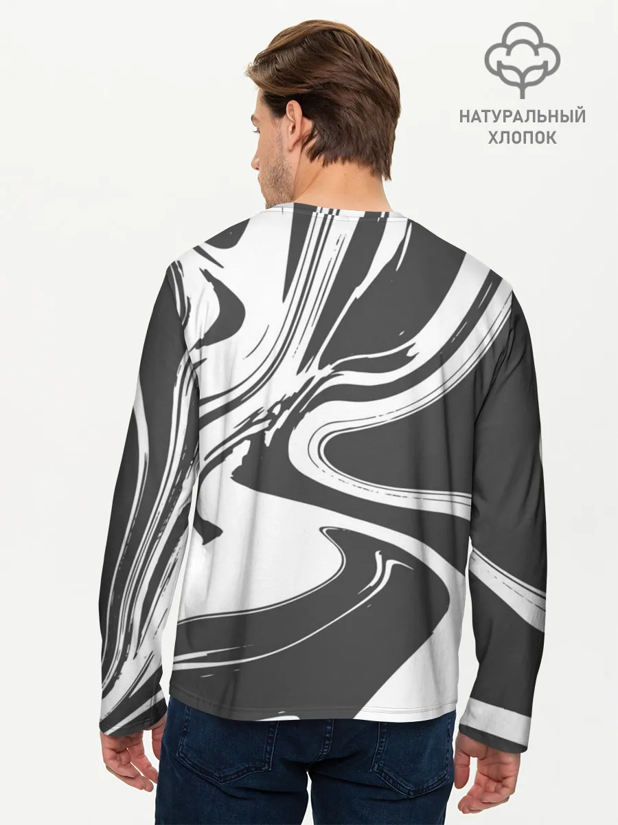 Мужской лонгслив базовый / Блич Манга