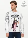 Мужской лонгслив базовый / Nezuko Kamado Kimetsu no Yaiba