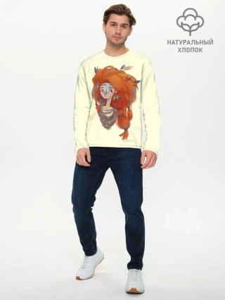 Мужской лонгслив базовый / Art Eloy