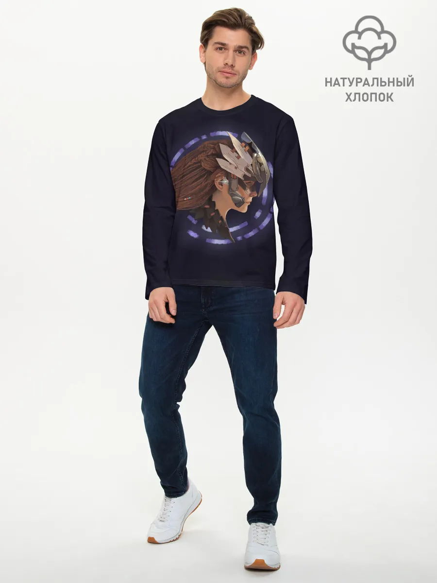 Мужской лонгслив базовый / Cyber Eloy