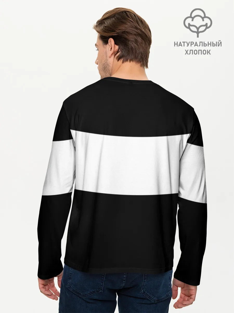 Мужской лонгслив базовый / Дайте кофе