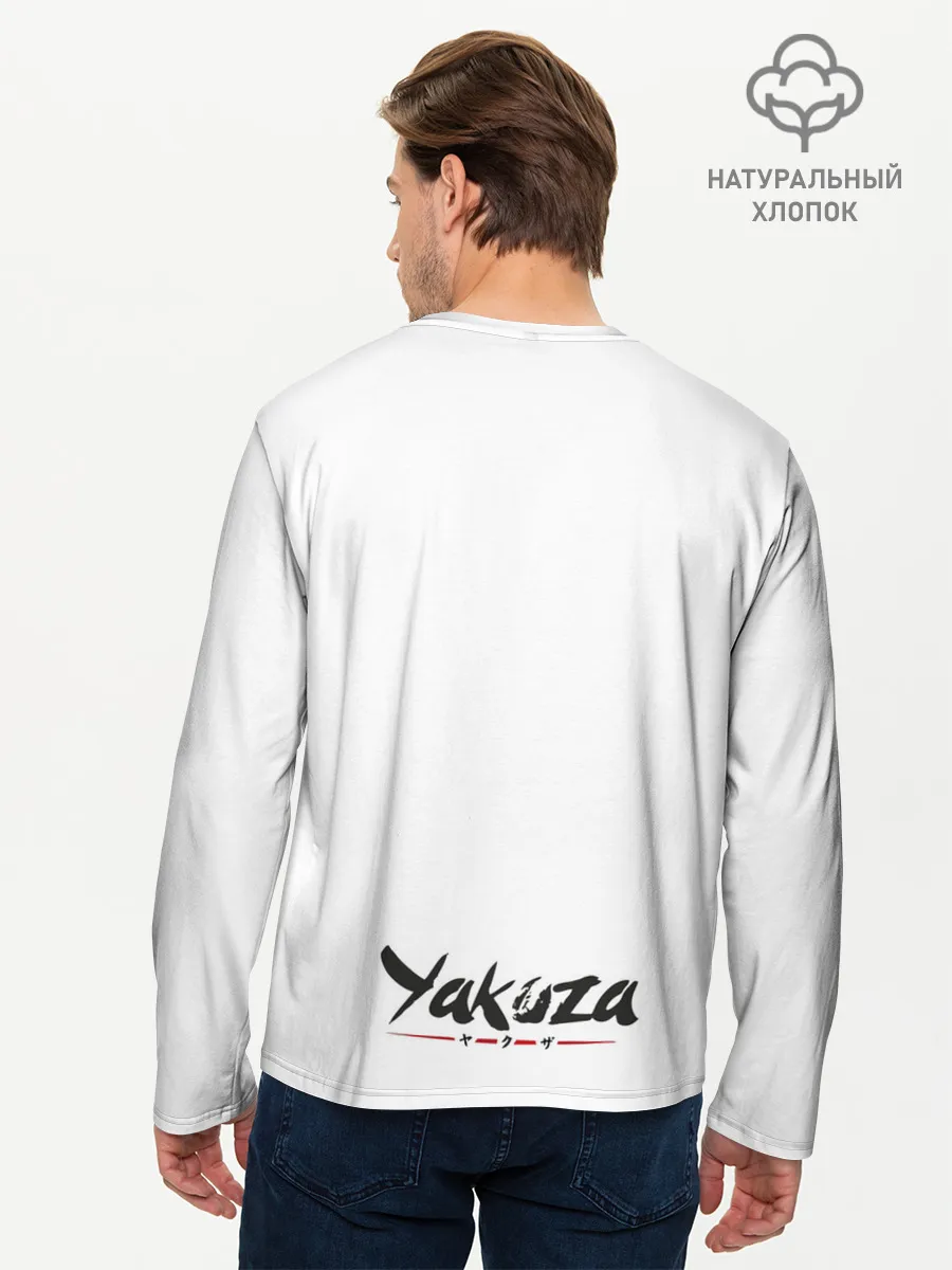 Мужской лонгслив базовый / Yakuza Karaoke