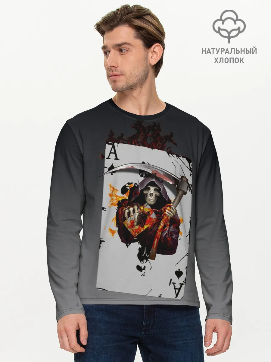Мужской лонгслив базовый / Game of Death