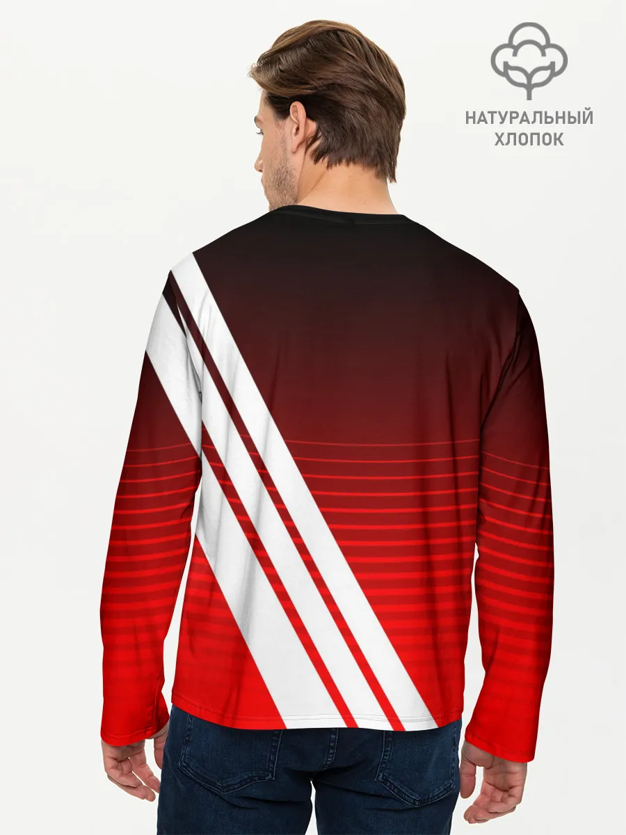 Мужской лонгслив базовый / NISSAN / НИССАН / СПОРТ