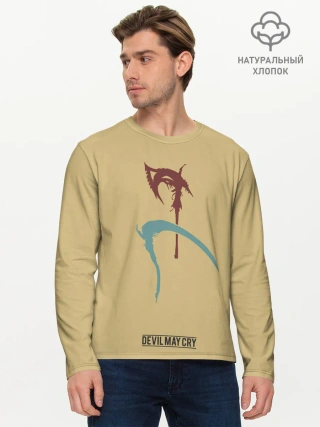 Мужской лонгслив базовый / Reaper of souls