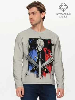 Мужской лонгслив базовый / Братья Спарды