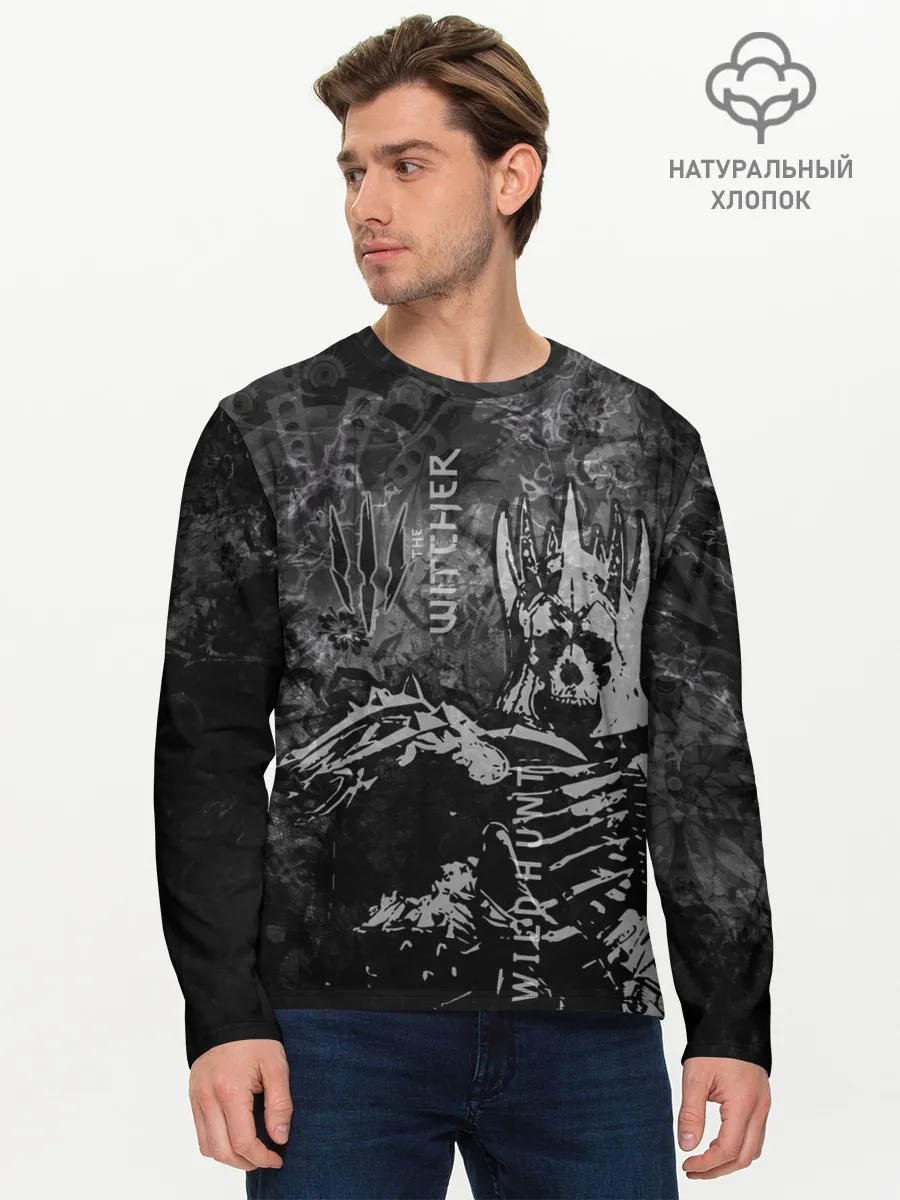 Мужской лонгслив базовый / Wild Hunt