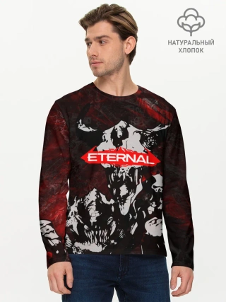 Мужской лонгслив базовый / DOOM ETERNAL DEMONS