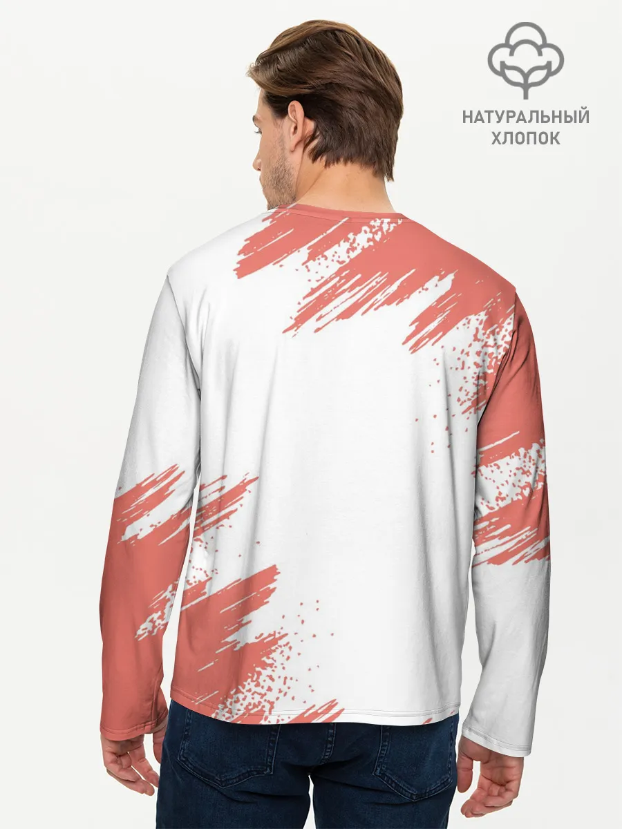 Мужской лонгслив базовый / ЧЕРЕПАШКИ НИНДЗЯ - РАФАЭЛЬ