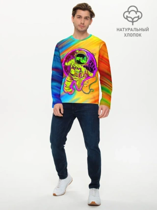 Мужской лонгслив базовый / Alone Astranaut