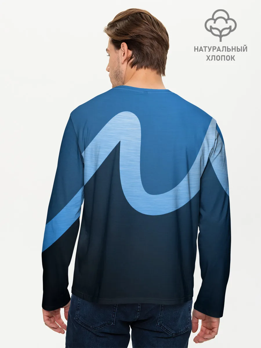Мужской лонгслив базовый / WAVE