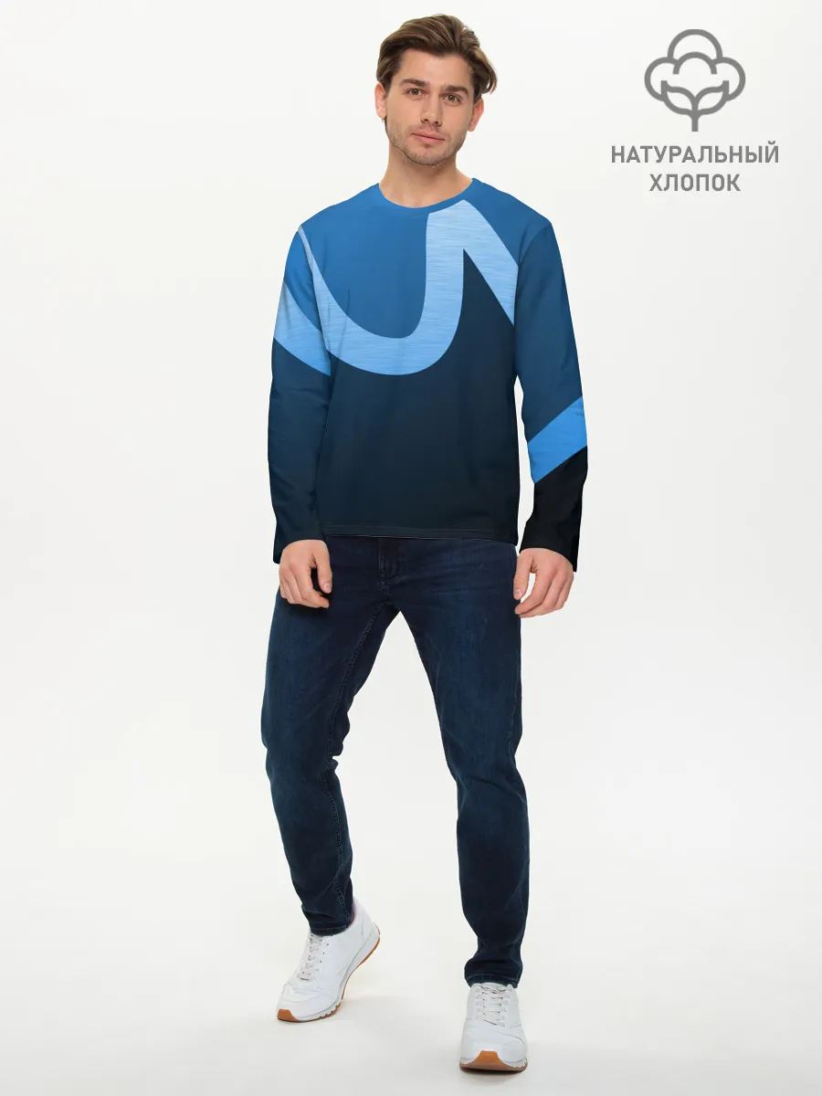 Мужской лонгслив базовый / WAVE