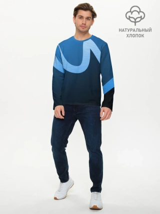 Мужской лонгслив базовый / WAVE