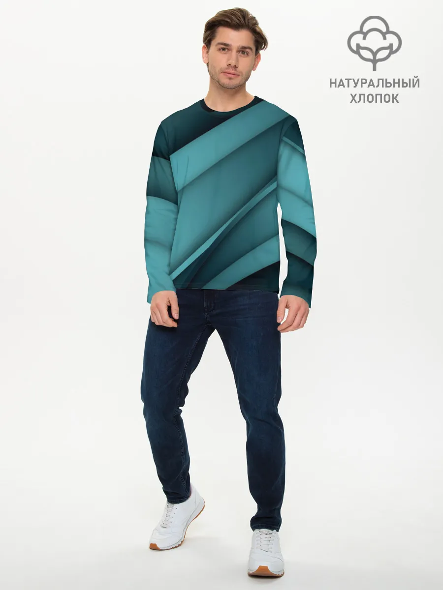 Мужской лонгслив базовый / VUAL