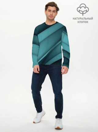 Мужской лонгслив базовый / VUAL