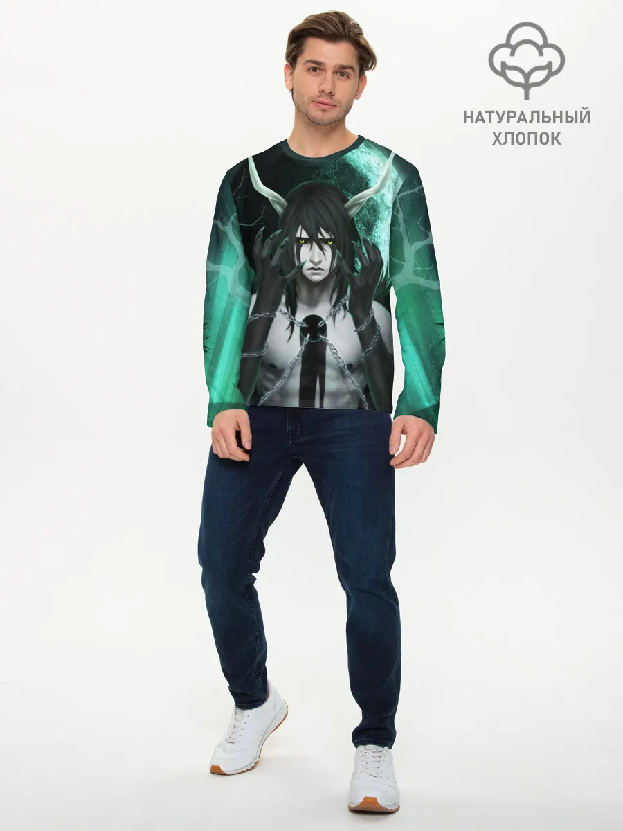 Мужской лонгслив базовый / Ulquiorra Schiffer Bleach