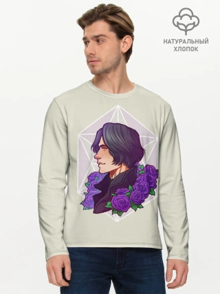 Мужской лонгслив базовый / Ви | DMC