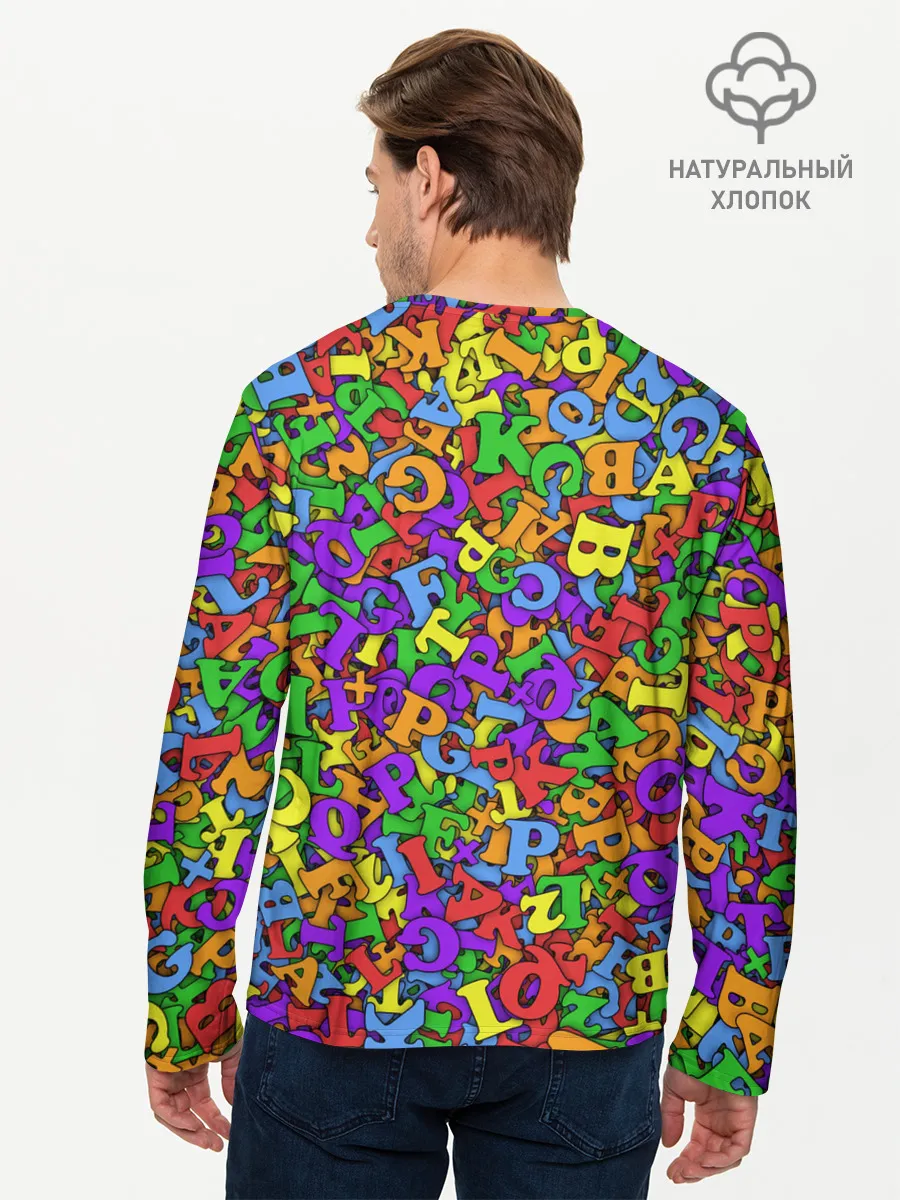 Мужской лонгслив базовый / LGBTQQICAPF2K+