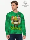 Мужской лонгслив базовый / ШРЕК