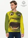 Мужской лонгслив базовый / Shrek | Шрек