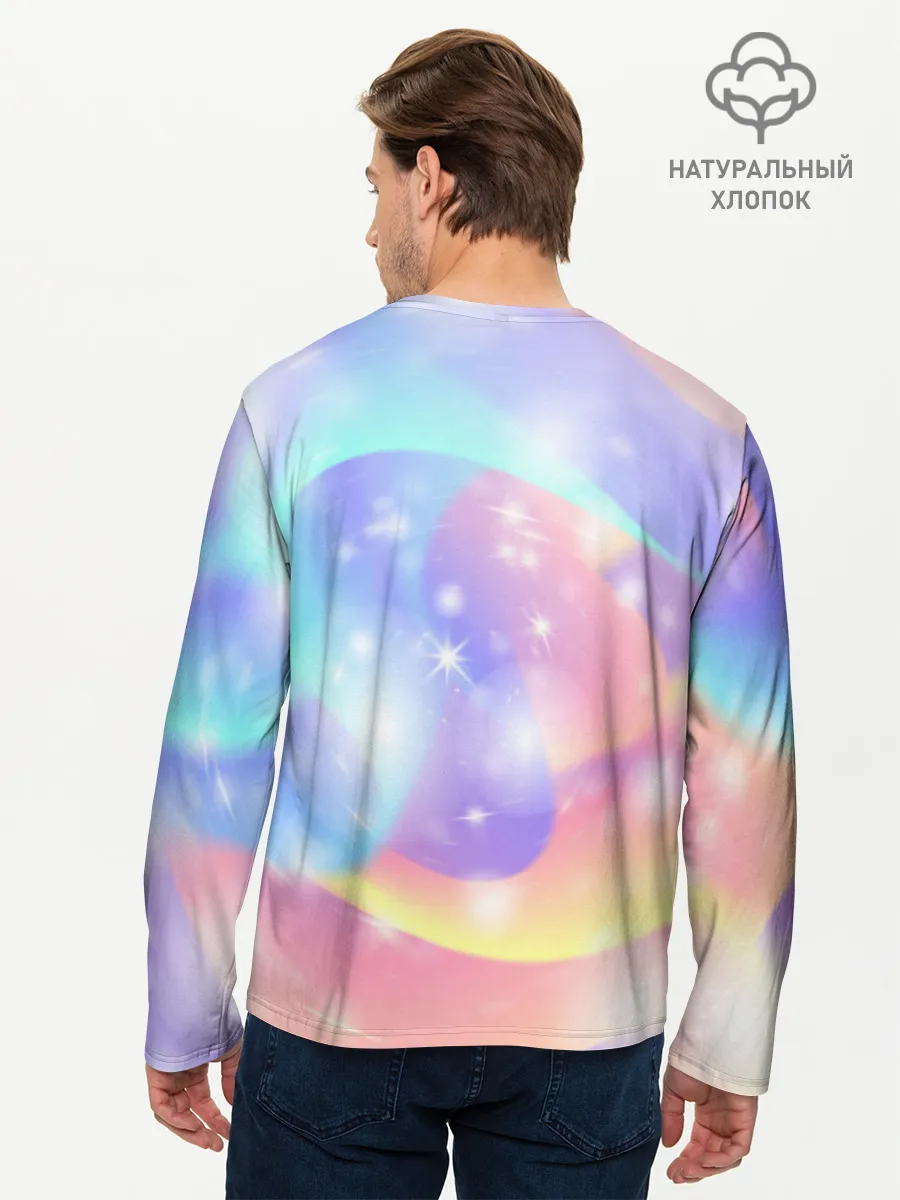 Мужской лонгслив базовый / Волшебные тропы