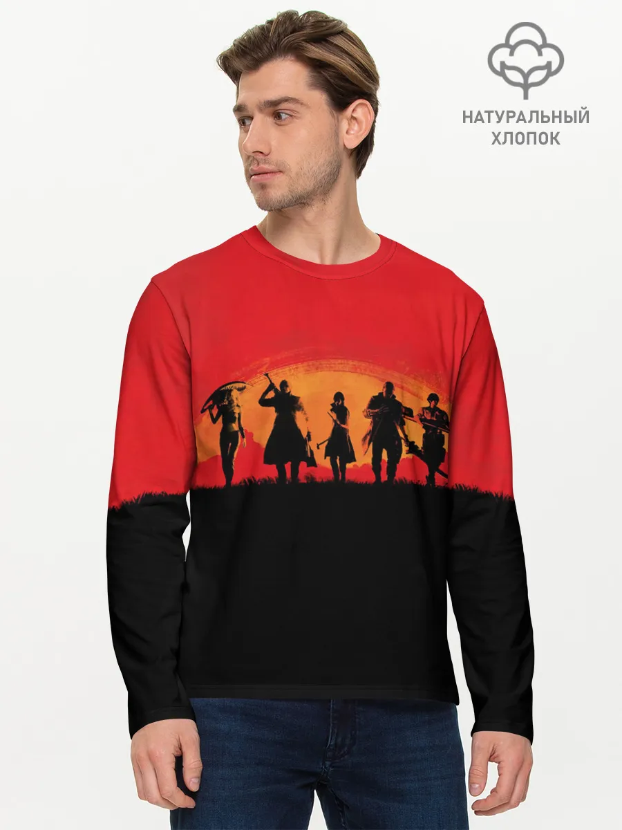 Мужской лонгслив базовый / DMC x RDR