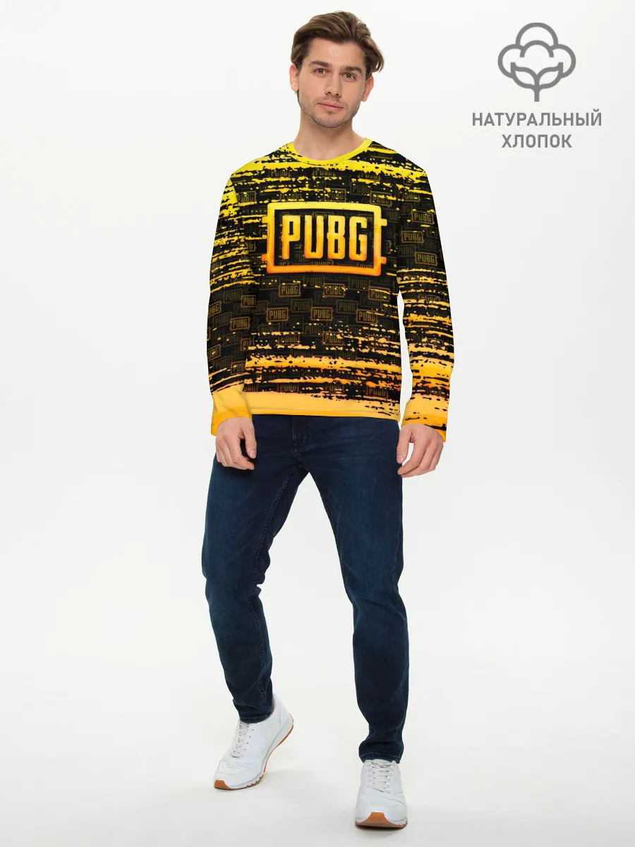 Мужской лонгслив базовый / PUBG / ПАБГ