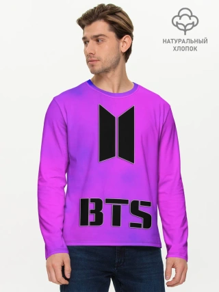Мужской лонгслив базовый / BTS ЮЖНОКОРЕЙСКИЙ БОЙБЕНД