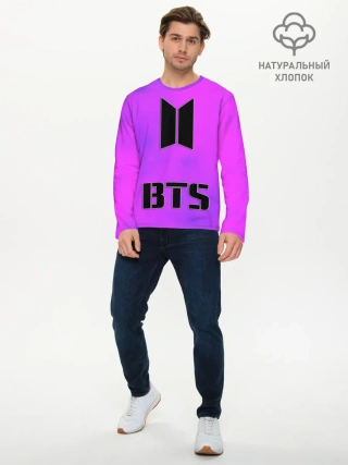 Мужской лонгслив базовый / BTS ЮЖНОКОРЕЙСКИЙ БОЙБЕНД