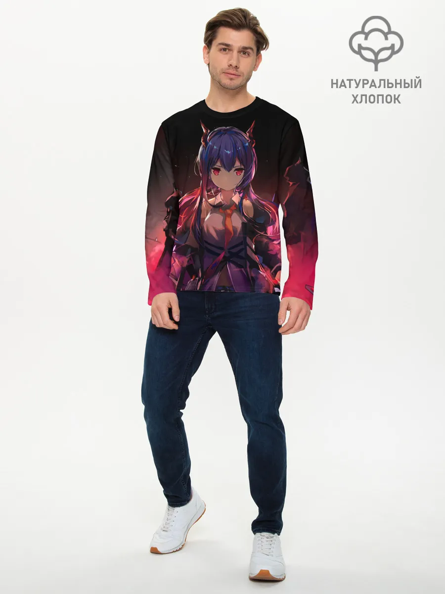 Мужской лонгслив базовый / Wawazi Arknights