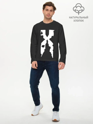 Мужской лонгслив базовый / The X
