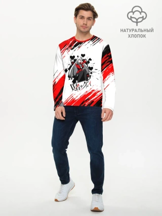 Мужской лонгслив базовый / Kakegurui | Ририка Момобами