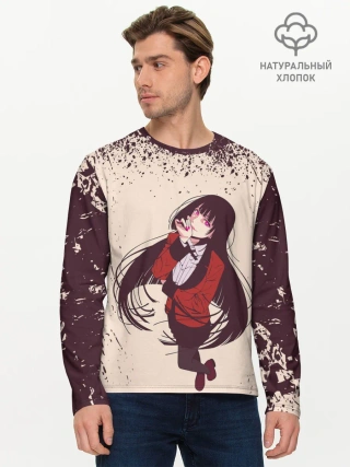 Мужской лонгслив базовый / Kakegurui | Yumeko Jabami