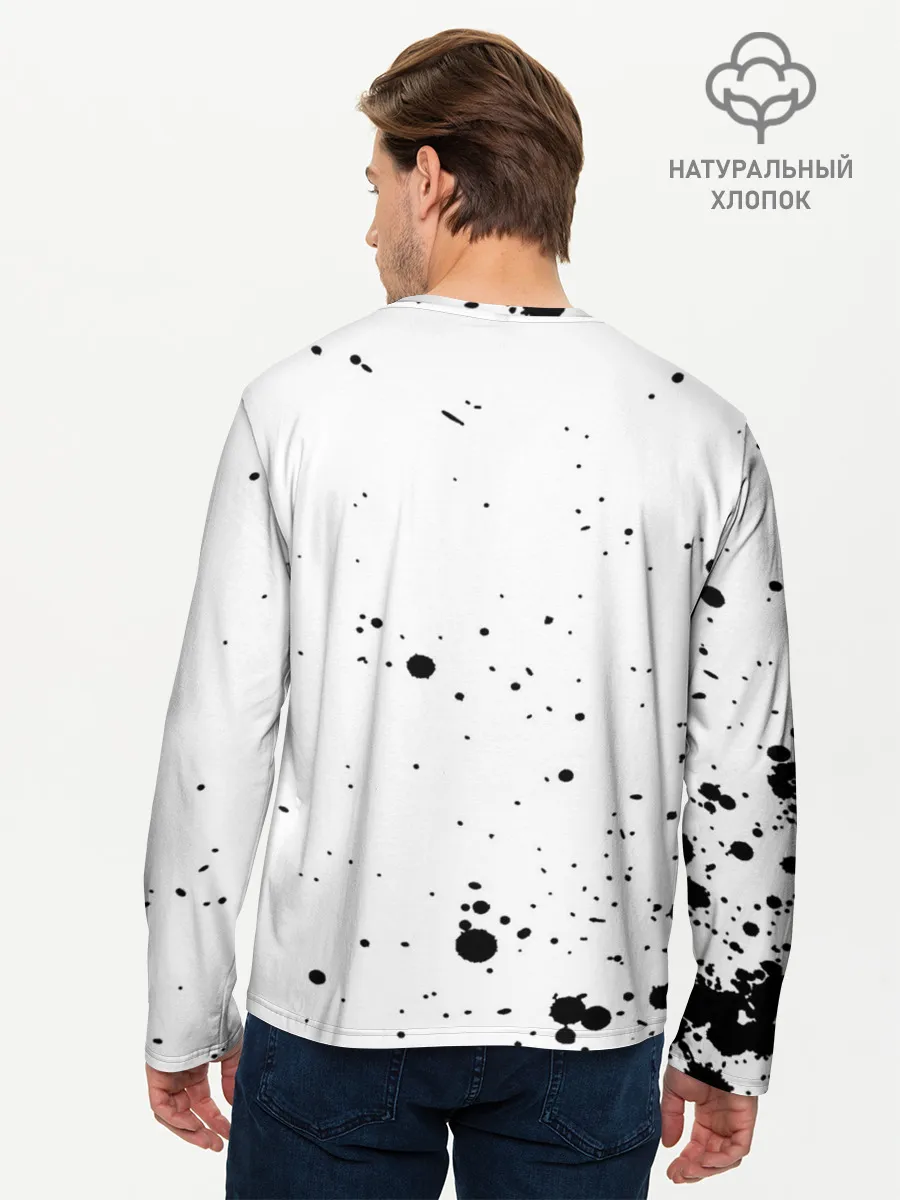 Мужской лонгслив базовый / Зеницу Агацума Kimetsu no Yaiba