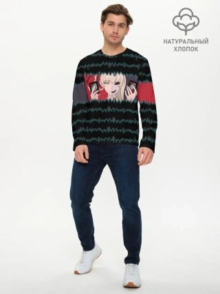 Мужской лонгслив базовый / Какэгуруи | Безумный азарт