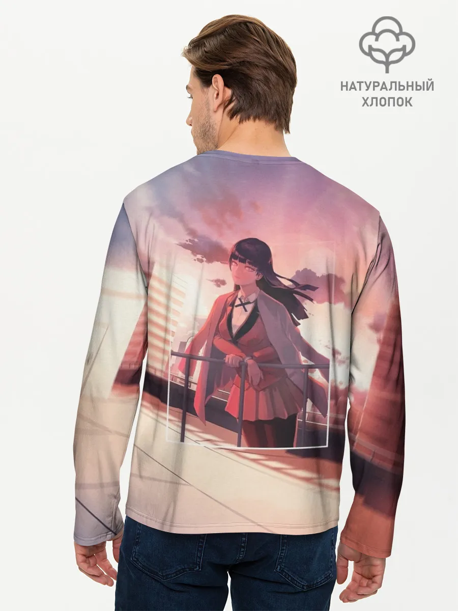 Мужской лонгслив базовый / Kakegurui Yumeko Jabami art