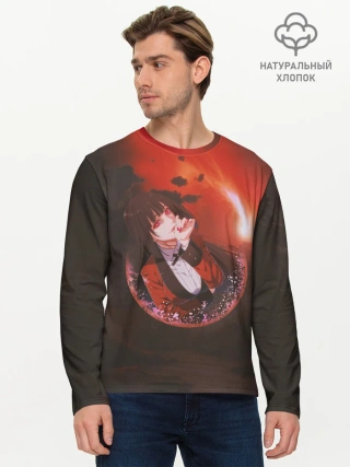 Мужской лонгслив базовый / Kakegurui Yumeko Jabami art