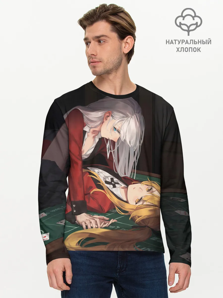 Мужской лонгслив базовый / Yumeko Jabami, Sumera Itsuki