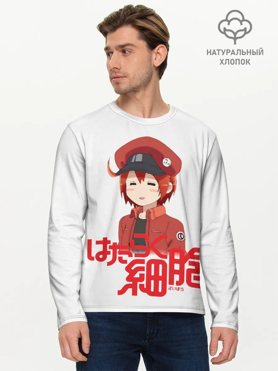 Мужской лонгслив базовый / Sekkekkyuu