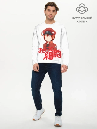 Мужской лонгслив базовый / Sekkekkyuu