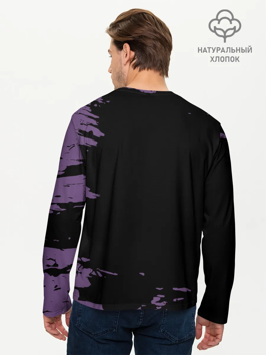 Мужской лонгслив базовый / Demon Slayer: Kimetsu no Yaiba