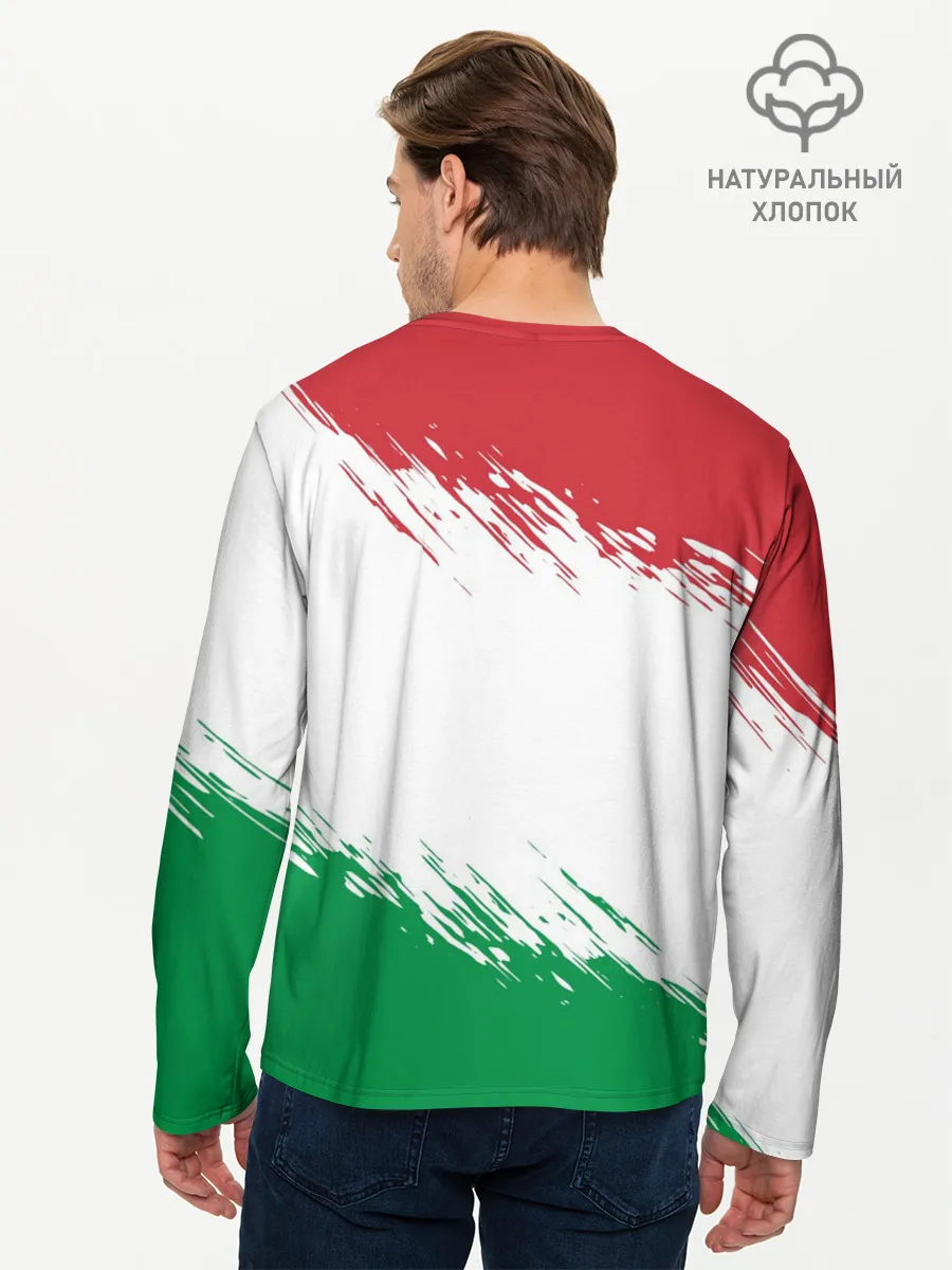 Мужской лонгслив базовый / MADE IN ITALY