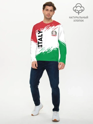 Мужской лонгслив базовый / MADE IN ITALY