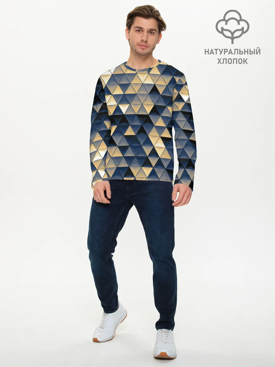 Мужской лонгслив базовый / MOZZY